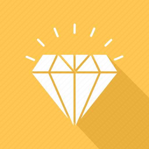Brilliant, diamond, gem, gemstone, jewel, premium, rhinestone icon - Download on Iconfinder