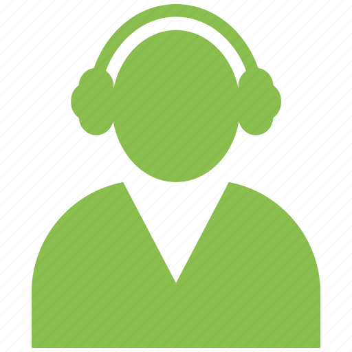 Avatar, headphone, man, men, support icon - Download on Iconfinder