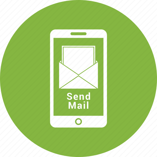 Correspondence, email, envelope, letter, mail send mobile, mobile icon - Download on Iconfinder