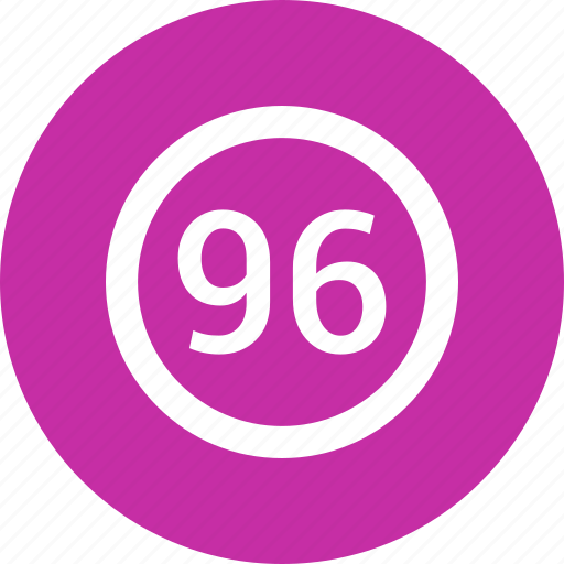 Ninty six, number icon - Download on Iconfinder