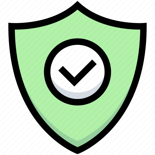 Accept, business, financial, protection, shield, successfully icon - Download on Iconfinder