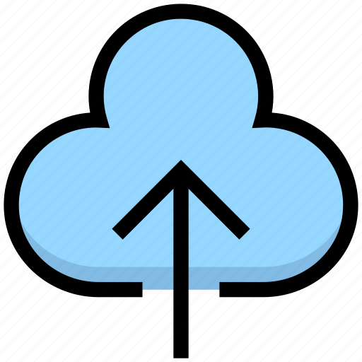 Arrow, business, cloud computing, financial, up, upload icon - Download on Iconfinder