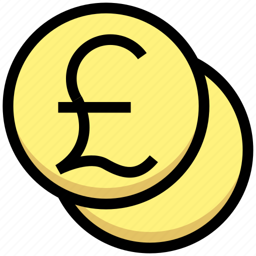 Business, cash, coins, currency, financial, money, pound icon - Download on Iconfinder