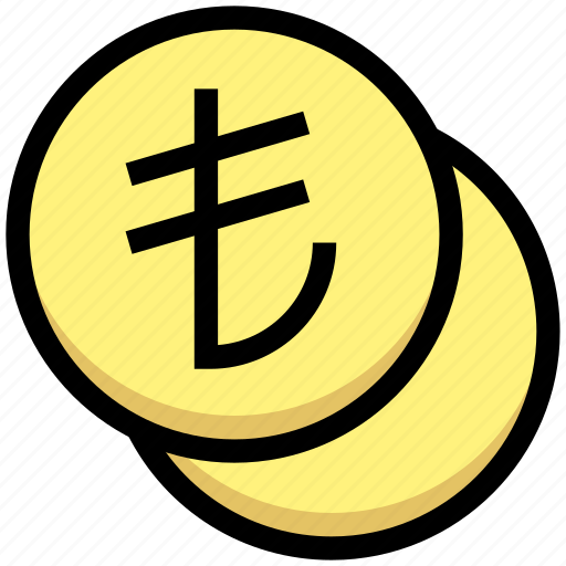 Business, cash, coins, currency, financial, lira, money icon - Download on Iconfinder