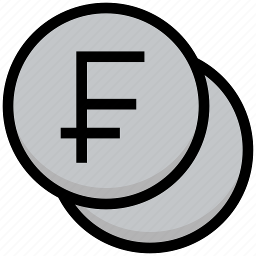 Business, cash, coins, currency, financial, franc, money icon - Download on Iconfinder