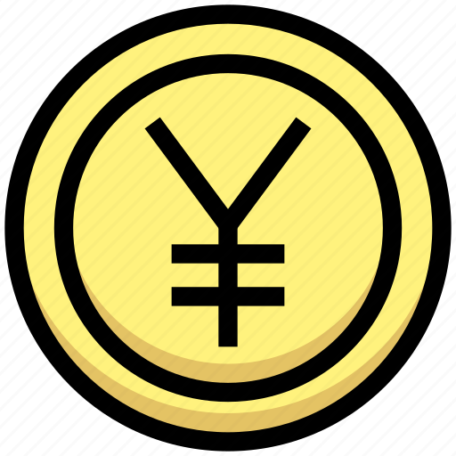 Business, cash, coin, currency, financial, money, yen icon - Download on Iconfinder