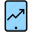 business, financial, graph, growth, increase, mobile, smartphone 