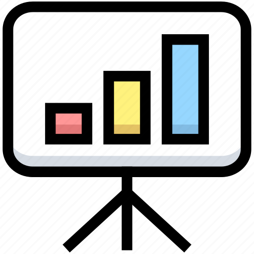 Analytics, black board, board, business, financial, graph, presentation icon - Download on Iconfinder