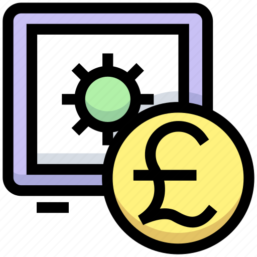 Bank, business, financial, locker, money, pound, vault icon - Download on Iconfinder