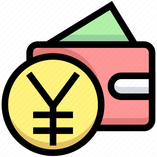 Business, cash, financial, money, purse, wallet, yen icon - Download on Iconfinder