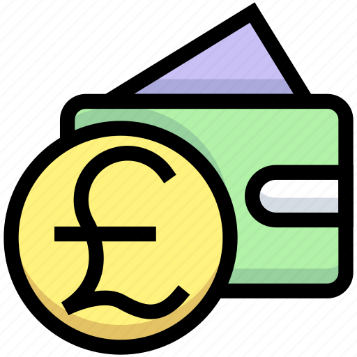 Business, cash, financial, money, pound, purse, wallet icon - Download on Iconfinder