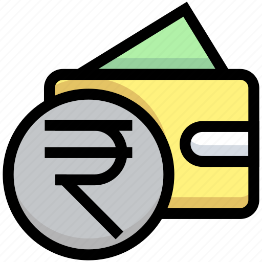 Business, cash, financial, money, purse, rupee, wallet icon - Download on Iconfinder