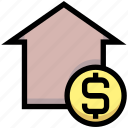 business, dollar, financial, house, property, rent, sale