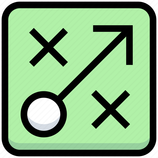 Business, financial, path, plan, strategy, tactics icon - Download on Iconfinder