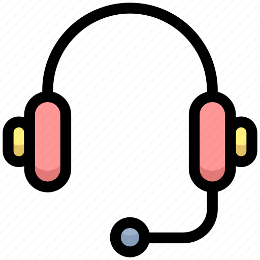 Business, customer service, earphone, financial, headphone, headset icon - Download on Iconfinder