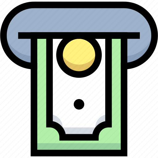 Atm, business, cash, financial, money, withdrawal icon - Download on Iconfinder