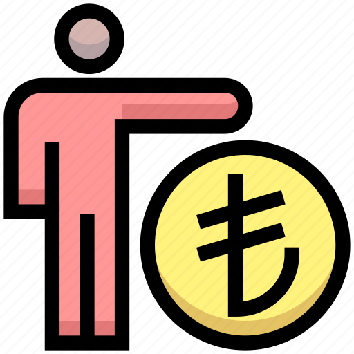 Business, financial, fund, invest, lira, money, people icon - Download on Iconfinder