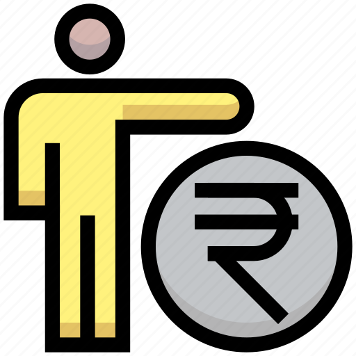Business, financial, fund, invest, money, people, rupee icon - Download on Iconfinder