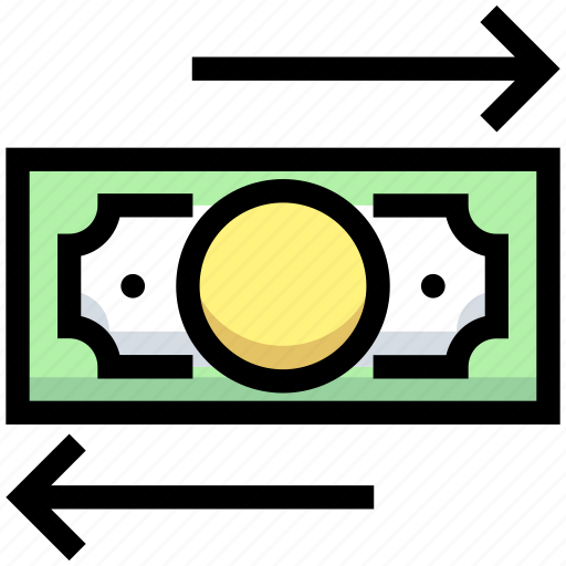 Banknote, business, cash, financial, money, sharing, transfer icon - Download on Iconfinder
