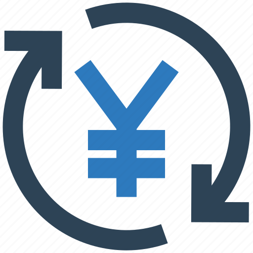Business, currency, financial, money, sync, update, yen icon - Download on Iconfinder