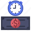 alarm, clock, money, time, timer 