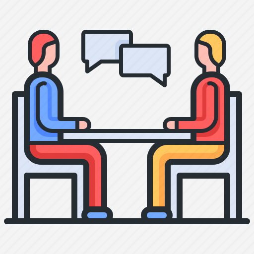 Meeting, communication, discussion, people icon - Download on Iconfinder