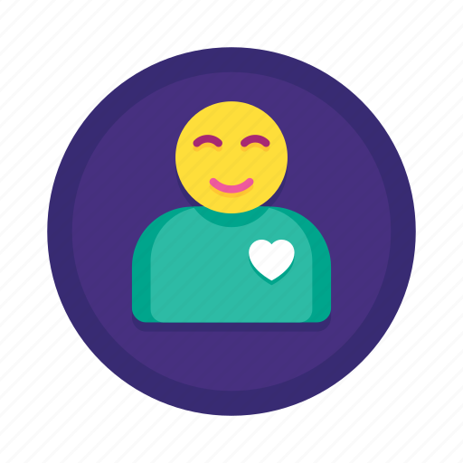 Avatar, customer, heart, person, user, account, love icon - Download on Iconfinder