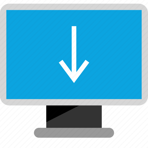 Arrow, down, pc, seo icon - Download on Iconfinder