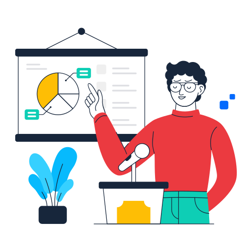 Presentation, graph, business, statistics, analytics, chart, analysis icon - Download on Iconfinder