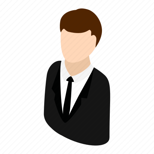 Attractive, face, human, isometric, man, shirt, user icon - Download on Iconfinder