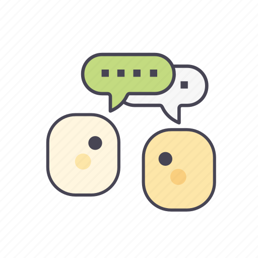 Business, chatting, communication, meeting, message, online, talking icon - Download on Iconfinder