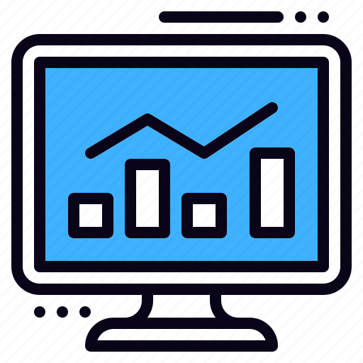 Analytics, business, graph, growth, online, progress icon - Download on Iconfinder