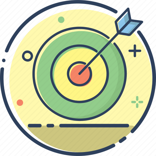 Business, finance, line filled, marketing, money, target, target icon icon - Download on Iconfinder