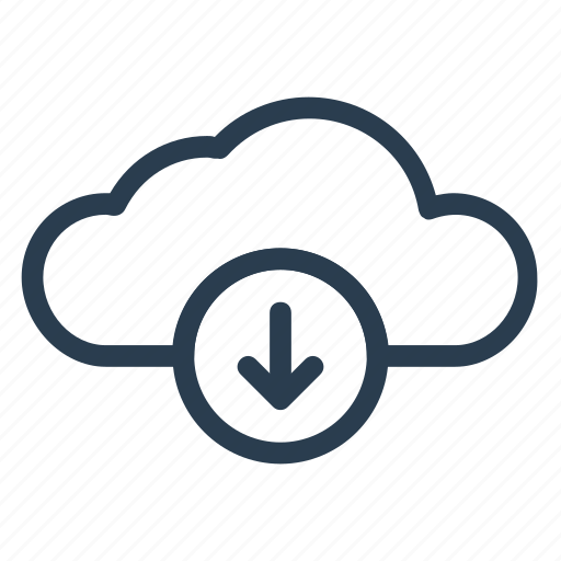 Cloud, computing, database, download, server, storage, weather icon - Download on Iconfinder