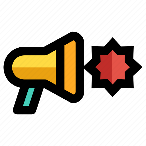 Announcer, bullhorn, marketing, megaphone, promotion icon - Download on Iconfinder