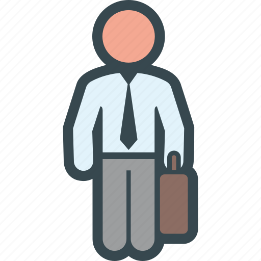 Business, man, suitcase icon - Download on Iconfinder