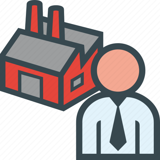 Business, factory, industry, man icon - Download on Iconfinder