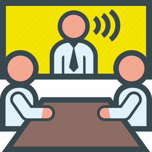 Business, communication, conference, distance, meeeting, video icon - Download on Iconfinder