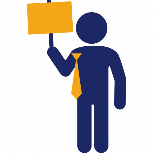 Ad, advertising, board, cardboard, man, sign icon - Download on Iconfinder