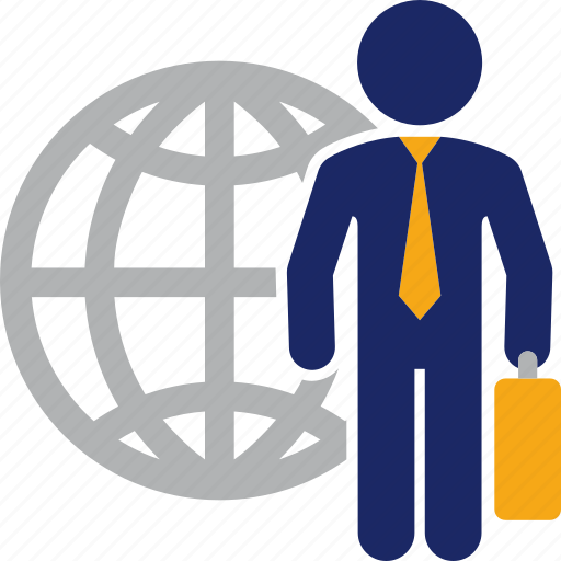 Business, international, man, world, businessman, person, travel icon - Download on Iconfinder