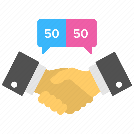 Agreement, business deal, contract, men handshaking, project partnership icon - Download on Iconfinder
