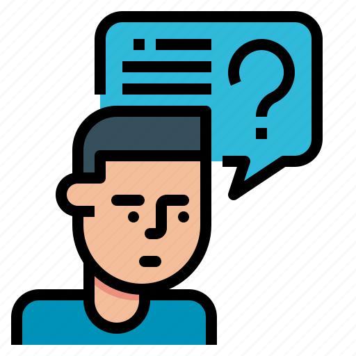 Business, consumer, customer, question icon - Download on Iconfinder