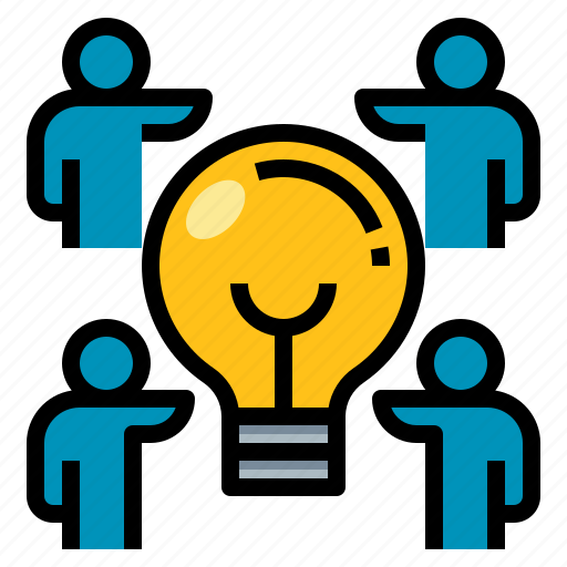 Brain, brainstorm, creative, idea, team icon - Download on Iconfinder