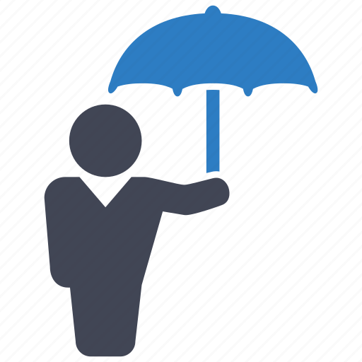 Business, businessman, umbrella icon - Download on Iconfinder