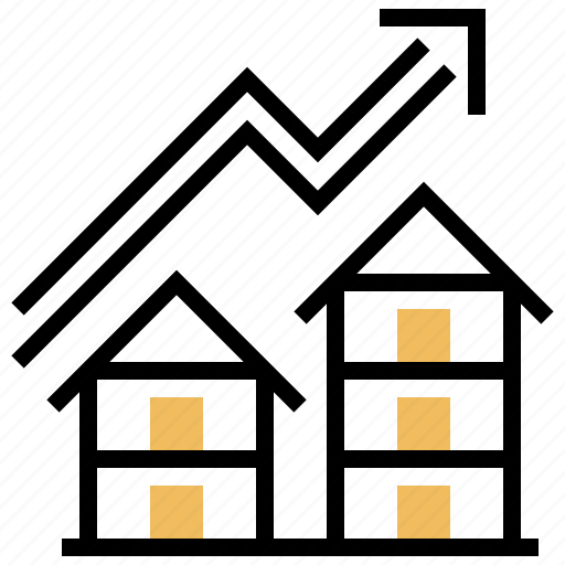 Apartment, assets, house, market, value icon - Download on Iconfinder