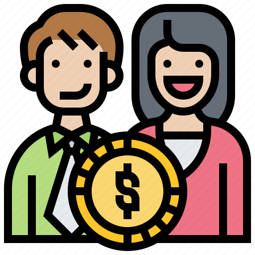 Business, income, profit, shareholder, sharing icon - Download on Iconfinder