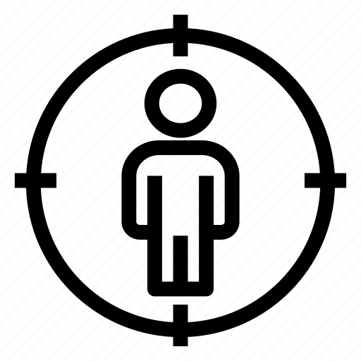 Human, man, profile, user target icon - Download on Iconfinder
