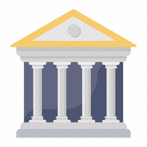 Bank, bank building, museum, financial institute, courthouse icon - Download on Iconfinder