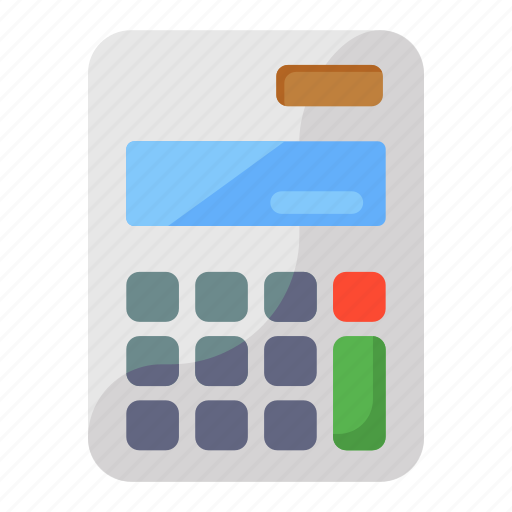 Calculator, calculating device, adder, number cruncher, calc icon - Download on Iconfinder