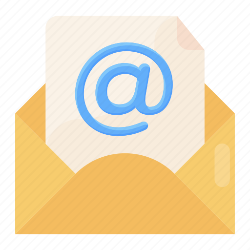 Email, electronic mail, online mail, online correspondence, digital mail icon - Download on Iconfinder
